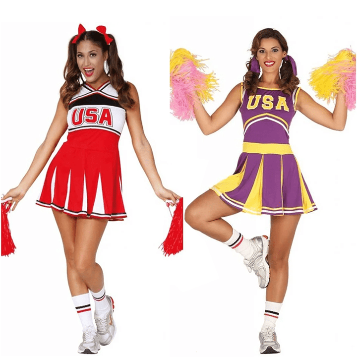 Costume da Cheerleader Universitaria per Donna per 21,20 Costume da Cheerleader Universitaria per Donna per 21,20