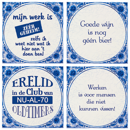 Delftsblauwe Tegeltjes - Partywinkel