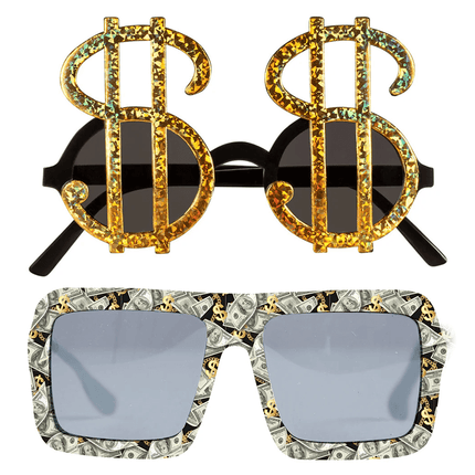 Dollar Brillen - Partywinkel