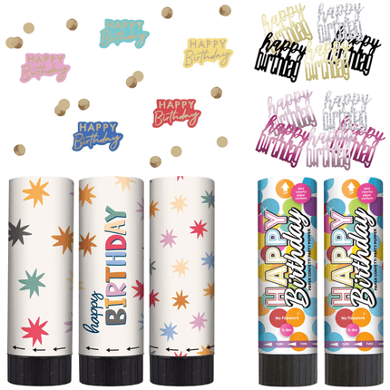 Happy Birthday Confetti - Partywinkel