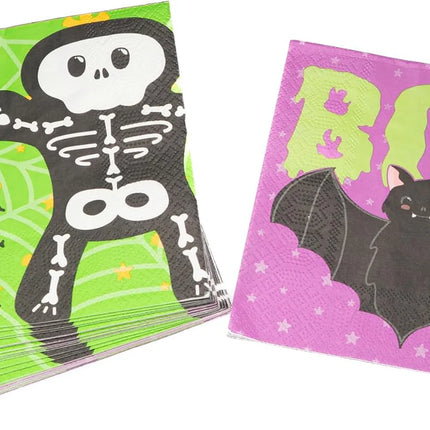 Tovaglioli di Halloween "Trick Or Treat" a 3 strati, 33 cm, 20 pezzi