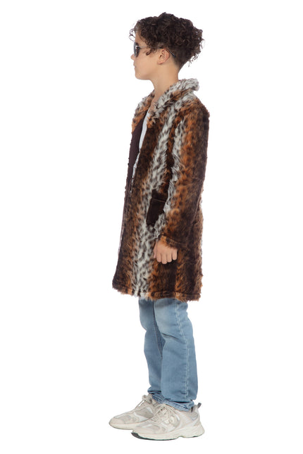 Cappotto di pelliccia di pantera bambino