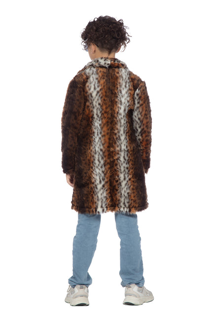 Cappotto di pelliccia di pantera bambino