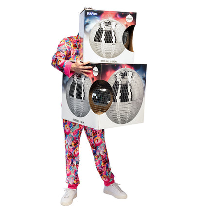 Palla da discoteca (XL) argento