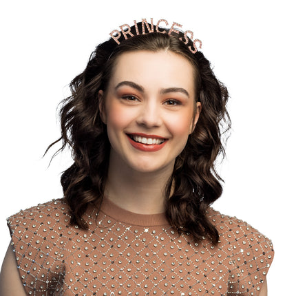 Diadema in metallo "Princess