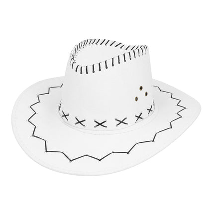 Cappello cowboy Savannah bianco
