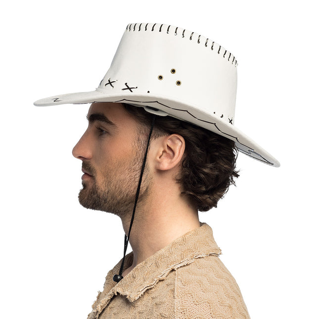 Cappello cowboy Savannah bianco