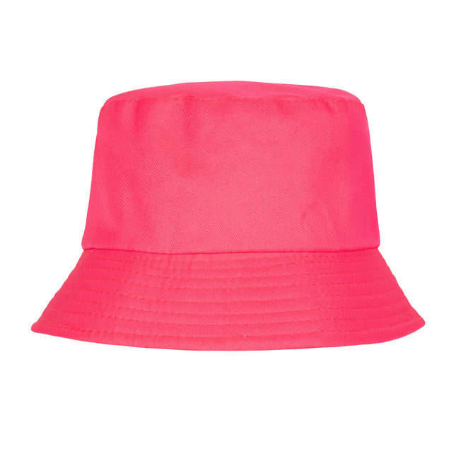 Cappello a secchiello Rave rosa neon