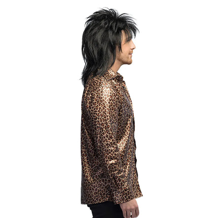 Camicia Leopardo Uomo