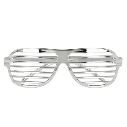 Occhiali argento a righe