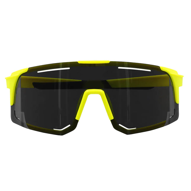 Occhiali da sci giallo nero