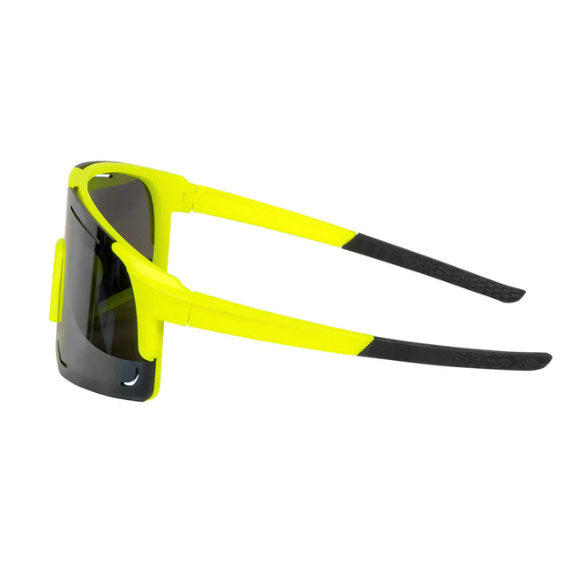 Occhiali da sci giallo nero