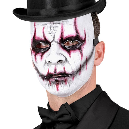 Maschera Joker Bianca Malefica