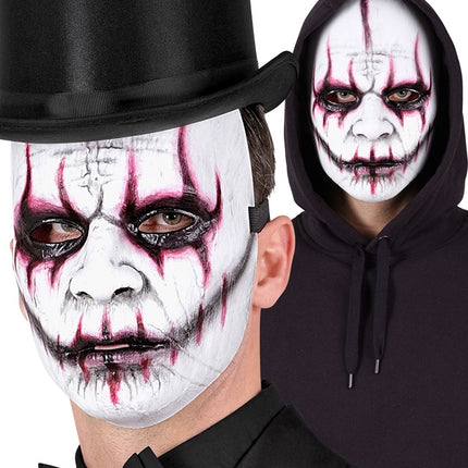 Maschera Joker Bianca Malefica