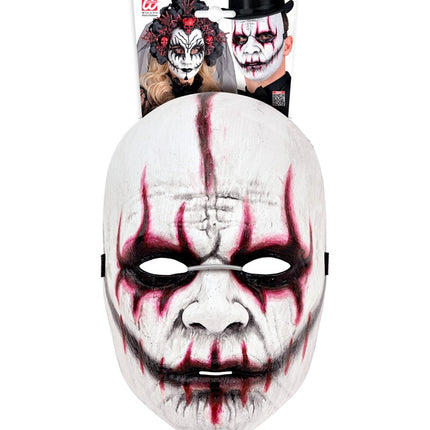 Maschera Joker Bianca Malefica