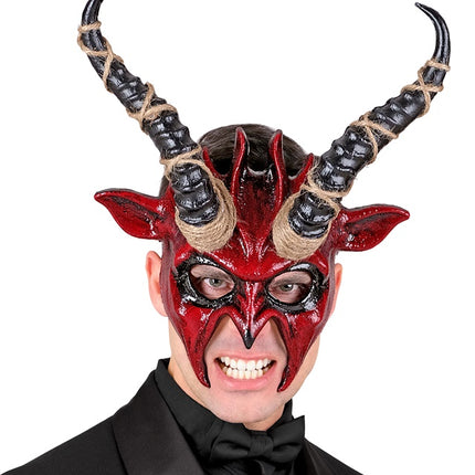 Maschera di Halloween Sciamano Diavolo