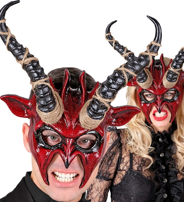 Maschera di Halloween Sciamano Diavolo
