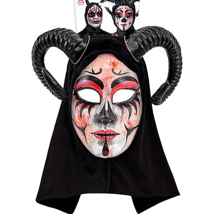 Maschera di Halloween Teatro delle Donne Diavolo
