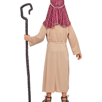 Costume rosso da pastore per bambino
