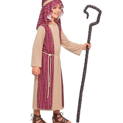 Costume rosso da pastore per bambino