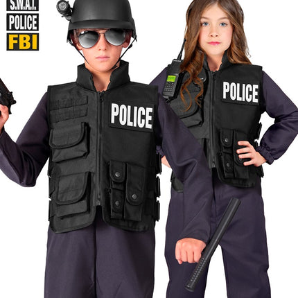 GIUBBOTTO SWAT FBI/POLIZIA BAMBINO