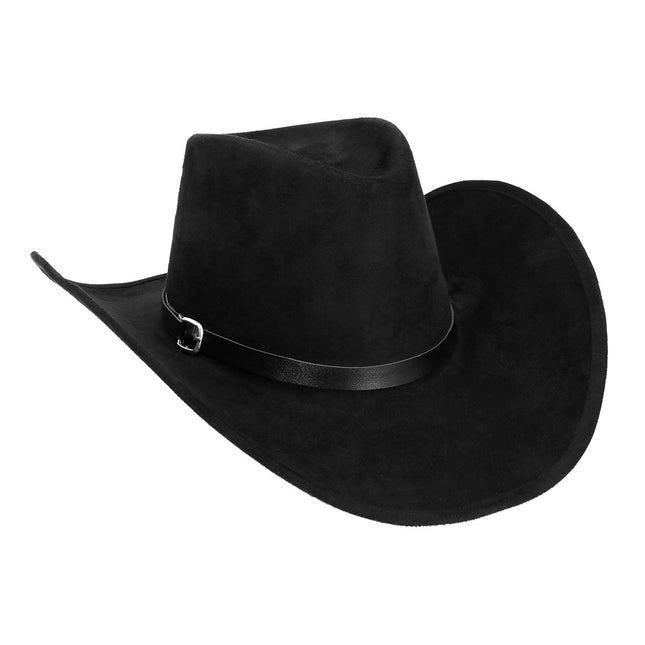 Cappello cowboy Bronco nero