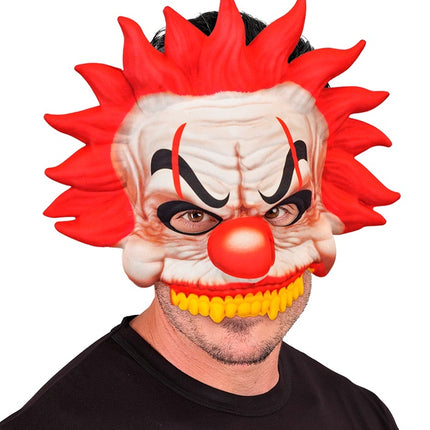 CLOWN ASSASSINO CON MASCHERA SENZA MENTO