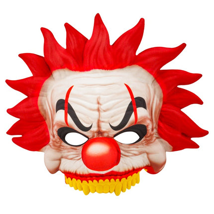 CLOWN ASSASSINO CON MASCHERA SENZA MENTO