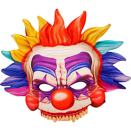 Maschera senza mento Clown assassino