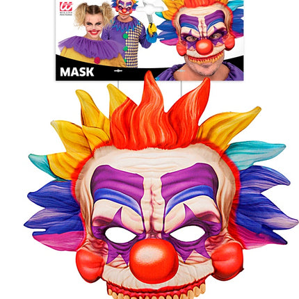 Maschera senza mento Clown assassino