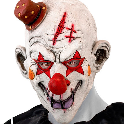 CLOWN ASSASSINO A MASCHERA INTERA CON CAPPELLO