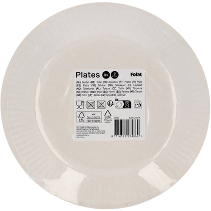 Piatti Principessa 23cm 8pz