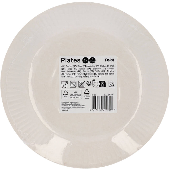 Piatti Principessa 23cm 8pz