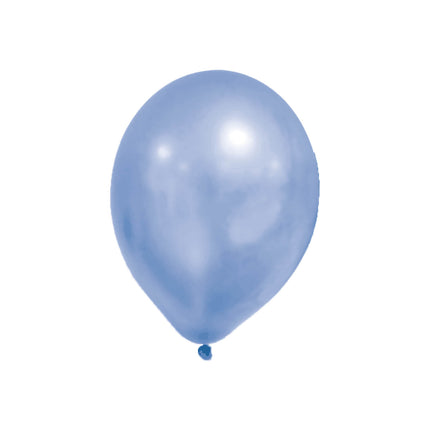Party Essentials Palloncini metallizzati pastello blu 8St