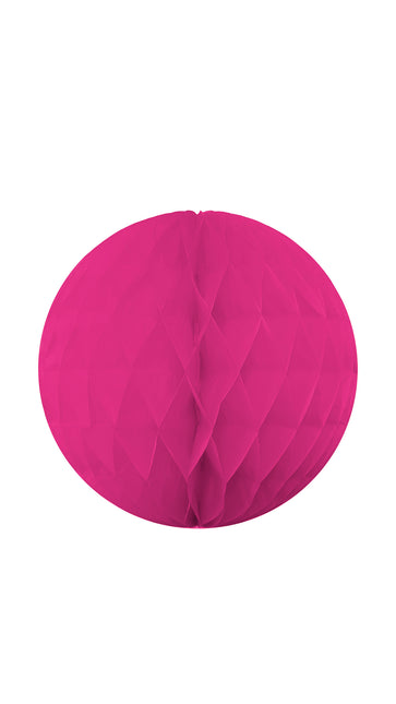 Party Essentials Palla decorativa a nido d'ape 15Cm Fucsia 1Stand