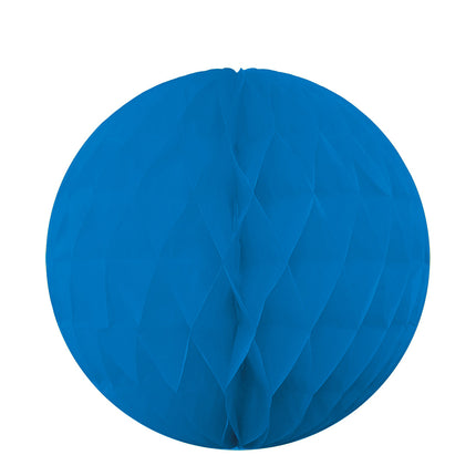 Party Essentials Palla di decorazione a nido d'ape appesa 15Cm Blu 1St