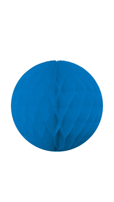 Party Essentials Palla di decorazione a nido d'ape appesa 15Cm Blu 1St