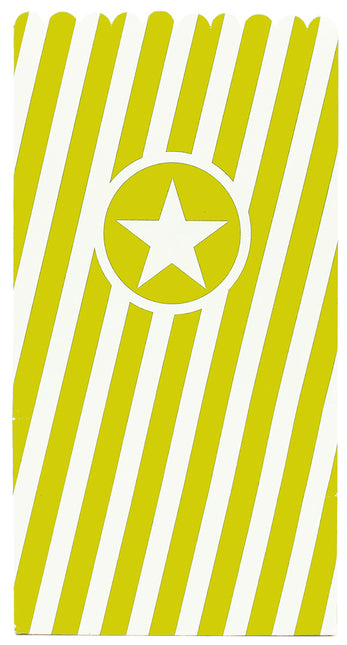 Party Essentials Fsc Sacchetto per pop corn di carta verde lime 6St