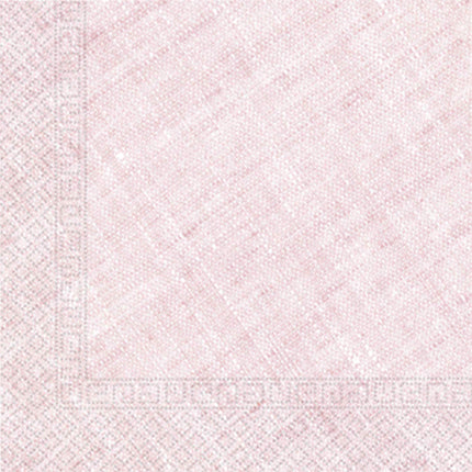 Tovaglioli rosa chiaro pastello 33cm 20pz