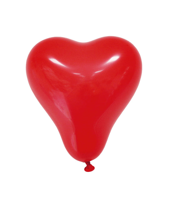 Palloncini a forma di cuore Party Essentials Rosso 8St