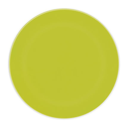 Piatti verdi lime 20cm 2 pezzi