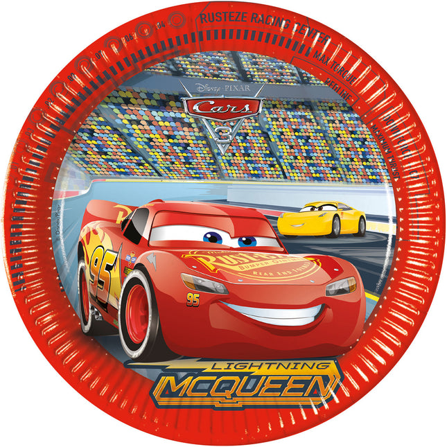 Cars Fsc Piatti di Carta Next Generation Grandi 23Cm 8St