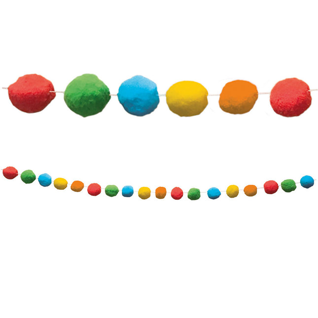 Party Essentials Banner Pom Pom riutilizzabile 4M 1St