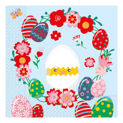 Tovaglioli di Pasqua Pulcino 33cm 20pz