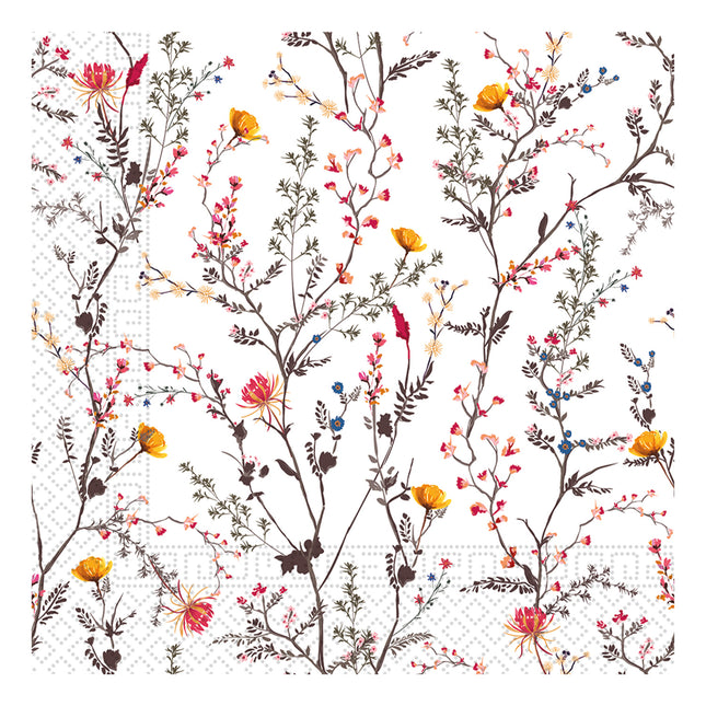 Tovaglioli di carta a 3 veli 33X33Cm e 25X25Cm/Everyday Designs Fsc Tovaglioli di carta a tre veli 33X33Cm Rami moderni 20St
