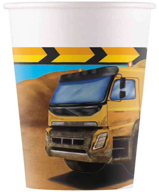 Tazze da costruzione 200ml 8pz