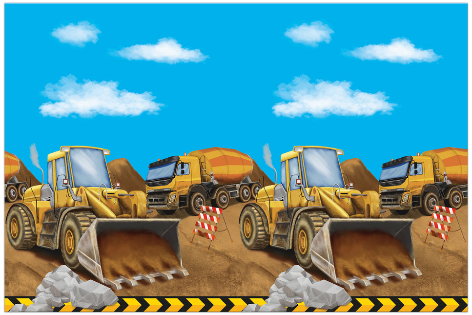Tovaglia di plastica da costruzione 120X180Cm 1St