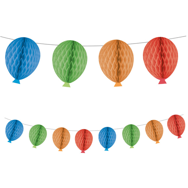 Palloncini colorati a ghirlanda 2m