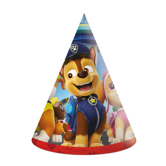 Cappelli di carta Paw Patrol Rescue Heroes Fsc 6St
