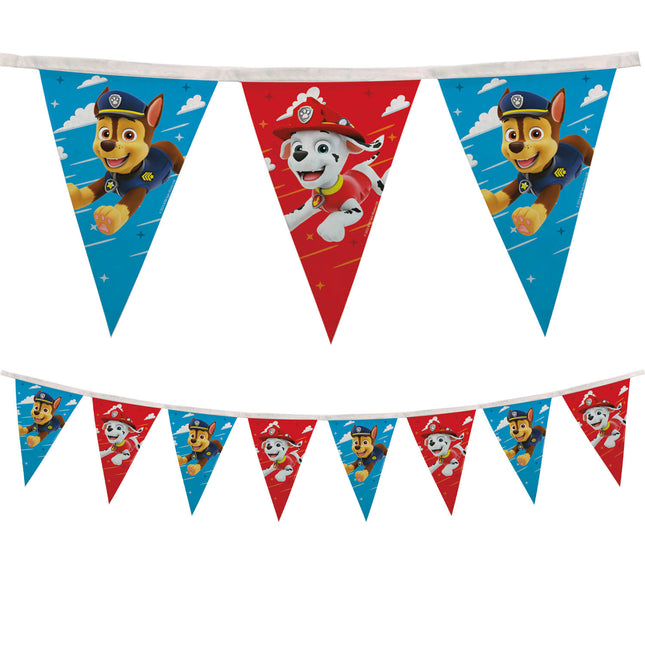 Striscione con bandiera riutilizzabile Paw Patrol Rescue Heroes 1St